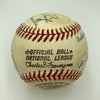 Mickey Mantle 1974 Hall Of Fame Induction Multi Signed Baseball JSA COA