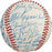 Beautiful 1948 NY Yankees Team Signed American League Baseball Joe Dimaggio PSA