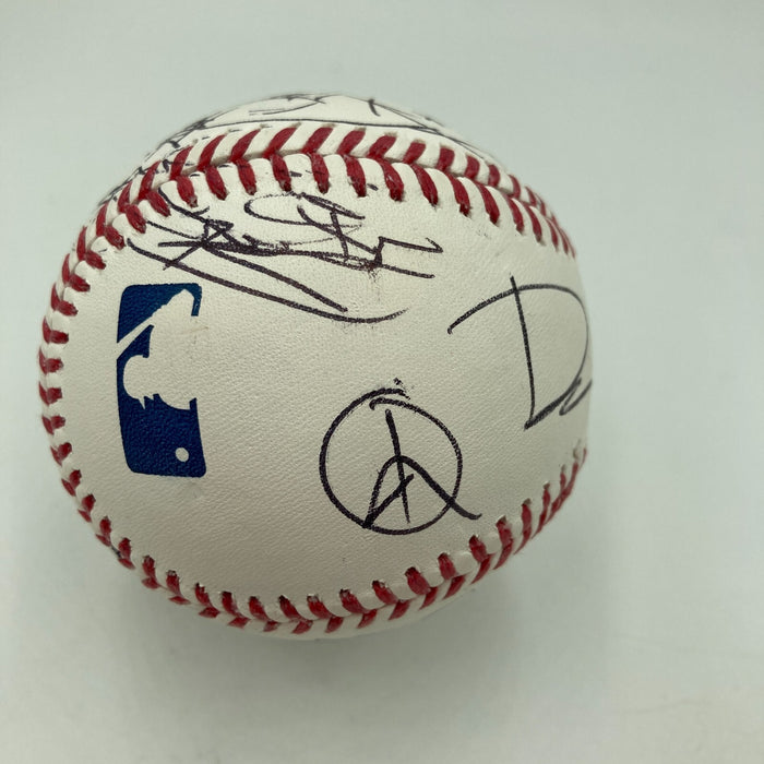 Rare Dave Matthews Signed Hand Drawn Art Baseball PSA DNA COA