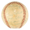 1955 Brooklyn Dodgers W.S. Champs Team Signed Baseball Jackie Robinson JSA COA