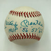 Mickey Mantle "MVP 1956 1957 1962" Signed Inscribed American League Baseball JSA