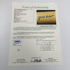 Hank Aaron Signed 1975- Game Used Baseball Bat PSA DNA & JSA COA