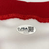 Pete Rose "Hit King #4256 Charlie Hustle" Signed Cincinnati Reds Jersey JSA COA