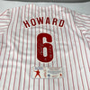 Ryan Howard Signed & Inscribed "58 HR's" Philadelphia Phillies Jersey With COA