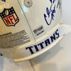 2011 Tennessee Titans Team Signed Authentic Full Size Game Helmet PSA DNA COA