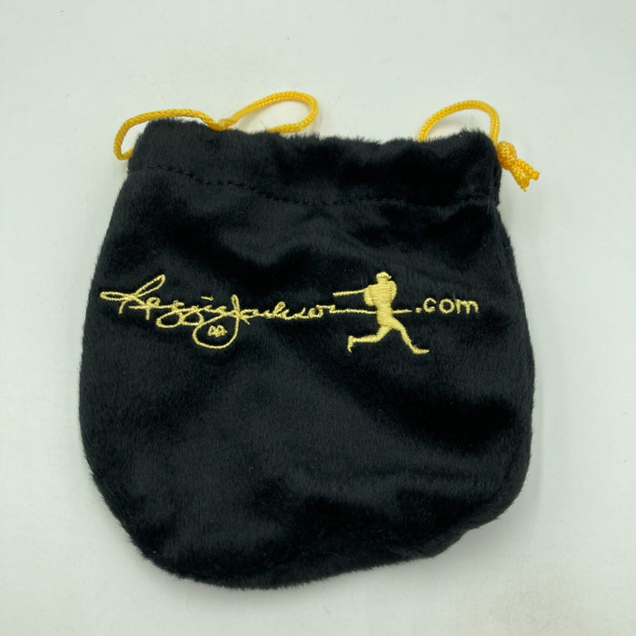 Frank Robinson Signed Heavily Inscribed Career STAT Baseball Reggie Jackson COA