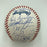 1986 New York Mets World Series Champs Team Signed MLB Baseball JSA COA