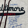 Negro League Legends Signed Baltimore Elite Giants Jersey 42 Sigs JSA COA