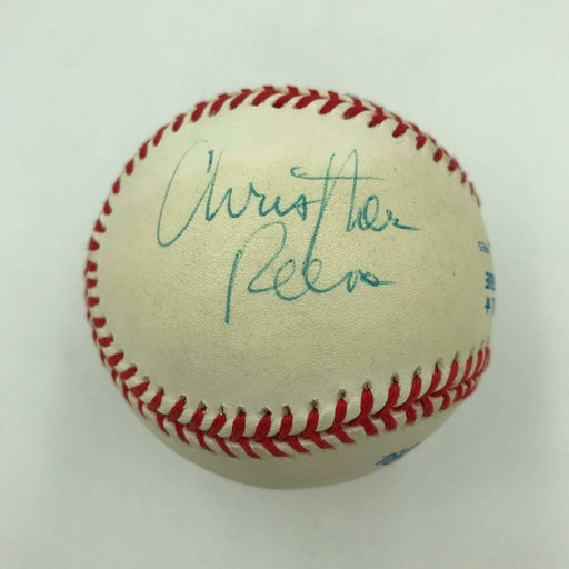 Christopher Reeve Superman Single Signed Autographed Baseball Only One Known JSA