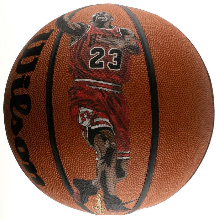 Michael Jordan Signed Autographed Wilson Basketball UDA Upper Deck COA