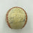 1980 Cleveland Indians Team Signed Autographed American League Baseball