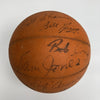 1960-61 Boston Celtics NBA Champs Team Signed Vintage Basketball Beckett COA