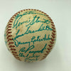 Arnold Palmer & Baseball Hall Of Fame Legends Multi Signed Baseball
