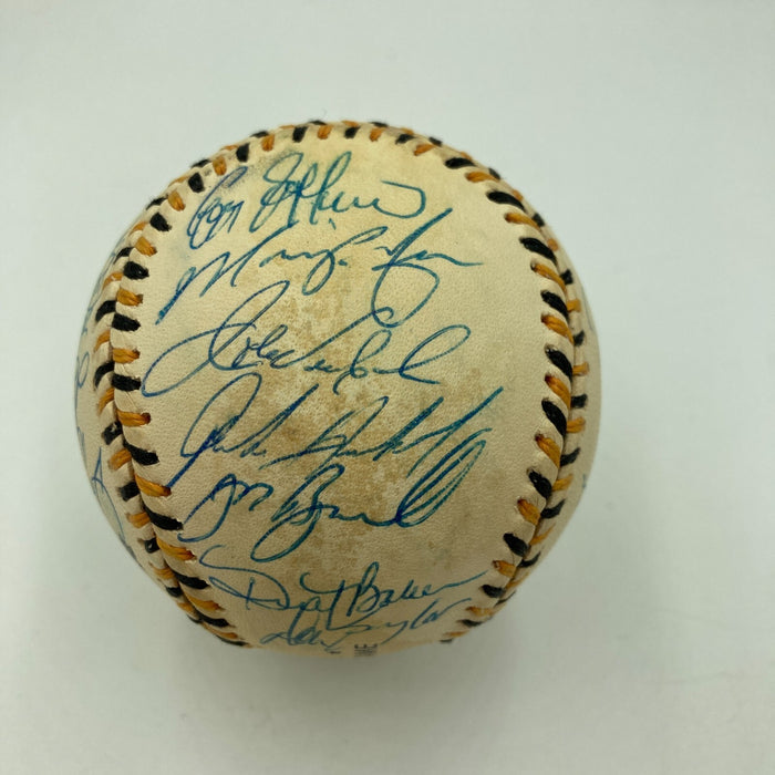 1994 All Star Game National League Team Signed Baseball Barry Bonds PSA DNA COA