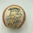 1957 Milwaukee Braves World Series Champs Team Signed Baseball JSA COA