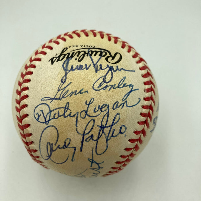 1957 Milwaukee Braves World Series Champs Team Signed Baseball JSA COA