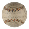 Babe Ruth & Lou Gehrig 1934 New York Yankees Team Signed Baseball JSA COA