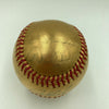 2009 New York Yankees Team Signed 24K Gold W.S. Baseball Derek Jeter Steiner COA