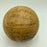 1953 Milwaukee Braves Team Signed Baseball JSA COA