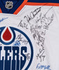 1983-84 Edmonton Oilers Stanley Cups Champs Team Signed Jersey Wayne Gretzky JSA