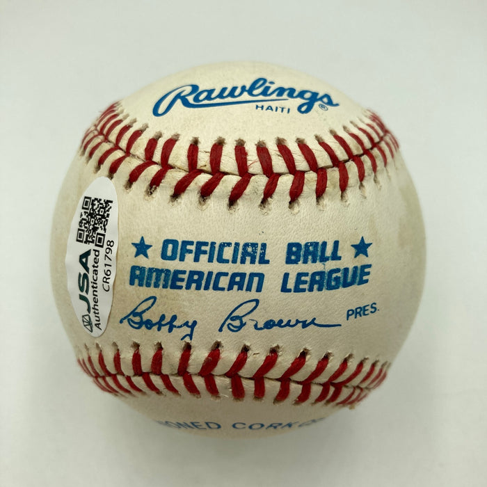 Tom Selleck Signed American League Baseball JSA COA