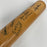 1967 Boston Red Sox AL Champs Team Signed Baseball Bat Carl Yastrzemski Beckett