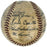 1939 New York Yankees World Series Champs Team Signed Baseball Beckett COA