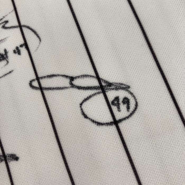 2014 Chicago White Sox Team Signed Jackie Robinson Day Jersey JSA COA & MLB Auth