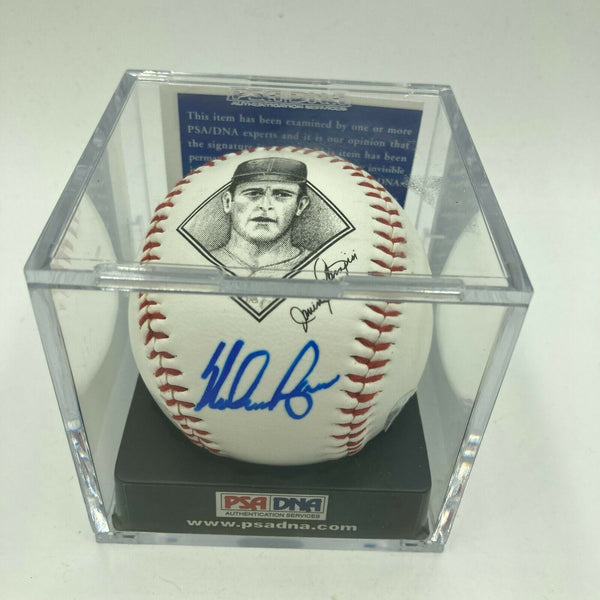 Nolan Ryan Signed Baseball PSA DNA Graded GEM MINT 10