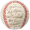Hall Of Fame Multi Signed National League Baseball 24 Sigs PSA DNA COA