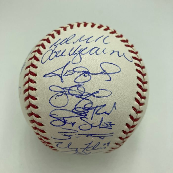 Stunning 2006 St. Louis Cardinals World Series Champs Team Signed Baseball PSA