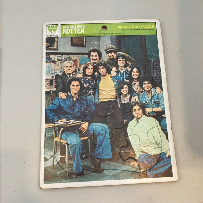 Huge Lot Of Vintage 1970's Welcome Back Kotter Items With Toys, Programs