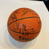 1992-93 Charlotte Hornets Team Signed Spalding Official NBA Game Basketball