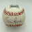 Ernie Banks #14 Retired 8-22-1982 Signed Hall Of Fame MLB Baseball JSA COA