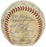 1954 Giants World Series Champs Team Signed Baseball Willie Mays Beckett COA