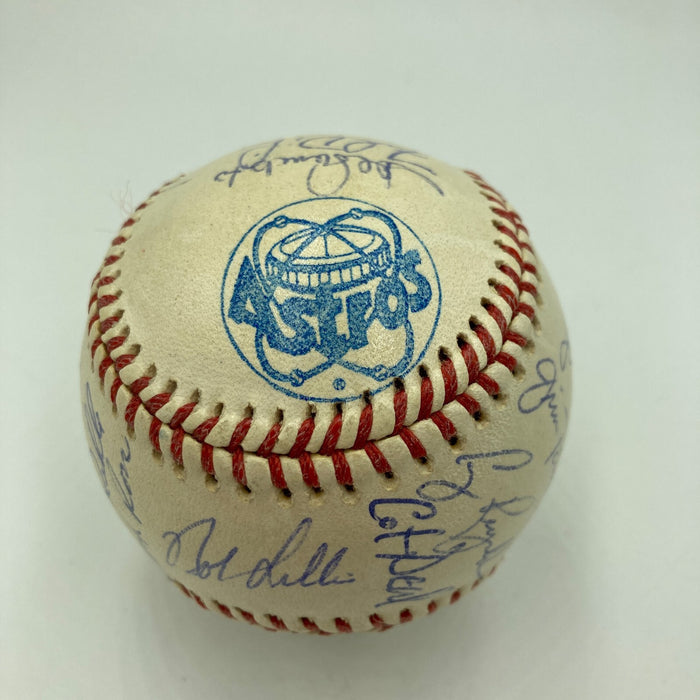 Nolan Ryan 1980's Houston Astros Team Signed Baseball