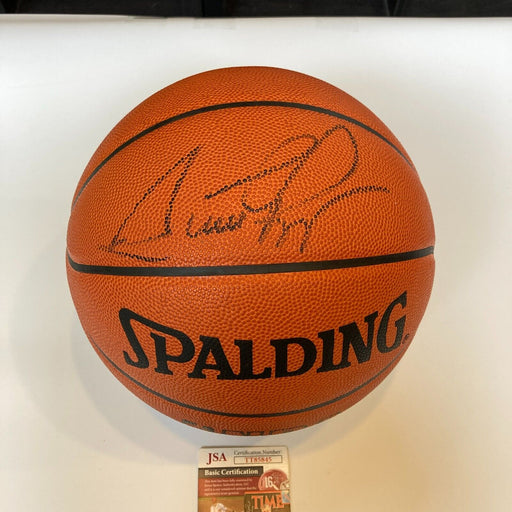 Scottie Pippen Signed Spalding Official NBA Game Basketball With JSA COA