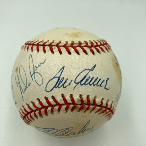 1969 New York Mets WS Champs Team Signed Baseball Tom Seaver Nolan Ryan JSA COA