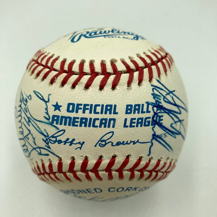 1991 Minnesota Twins World Series Champs Team Signed Baseball JSA COA 31 Sigs