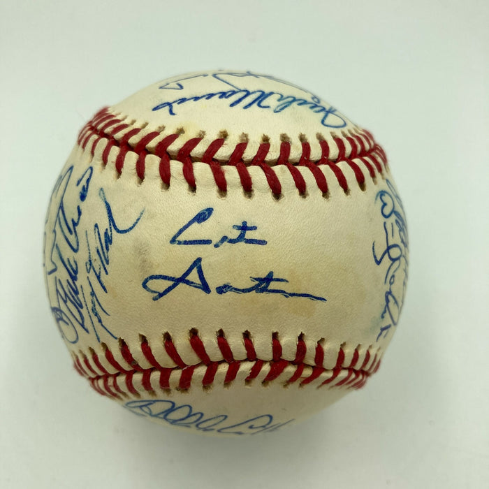 Nice 1993 Toronto Blue Jays World Series Champs Team Signed Baseball JSA COA