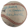 1970's HOF Signed Baseball Red Ruffing Stan Coveleski Joe Cronin Cal Hubbard JSA