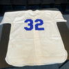 Sandy Koufax MLB Debut 6-24-1955 Signed Brooklyn Dodgers Jersey With JSA COA