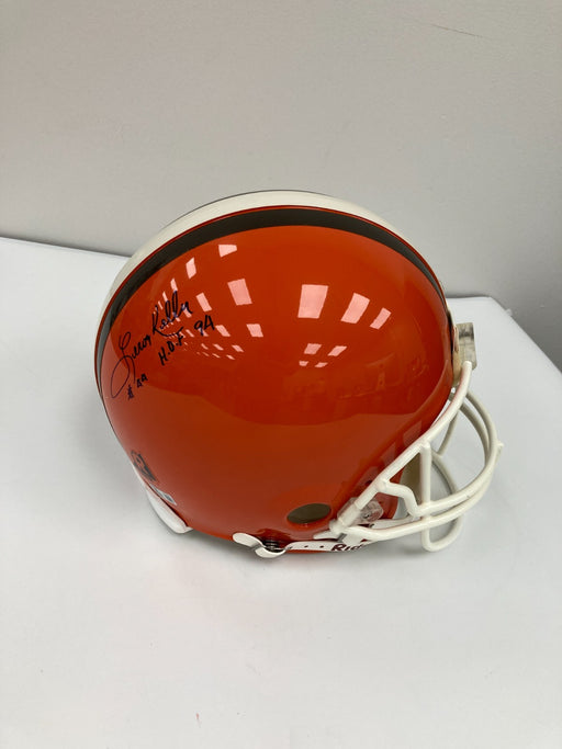Leroy Kelly Signed Cleveland Browns Full Size Authentic Helmet Beckett Certified