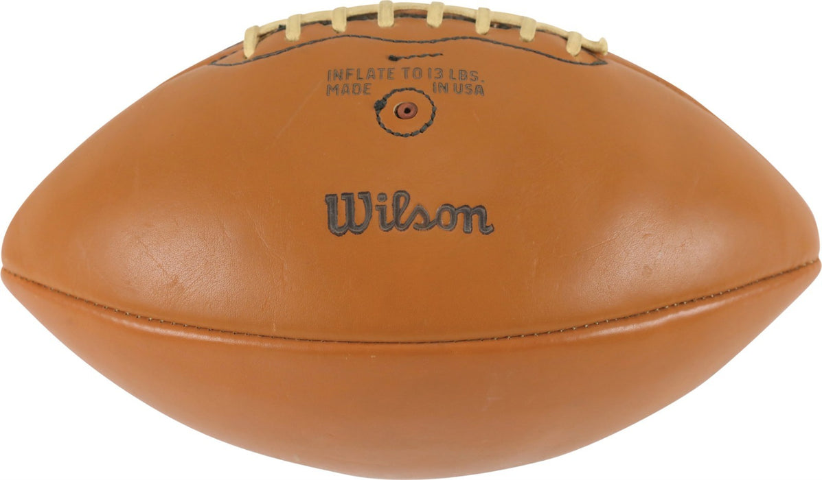 1968 Chicago Bears Team Signed Wilson Football Brian Piccolo Dick Butkus JSA COA