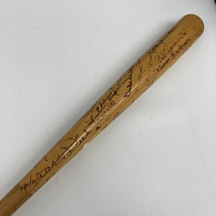 1961 Los Angeles Dodgers Team Signed Gil Hodges Game Bat Sandy Koufax PSA & JSA