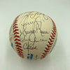 1998 New York Yankees World Series Champs Team Signed Baseball Derek Jeter JSA