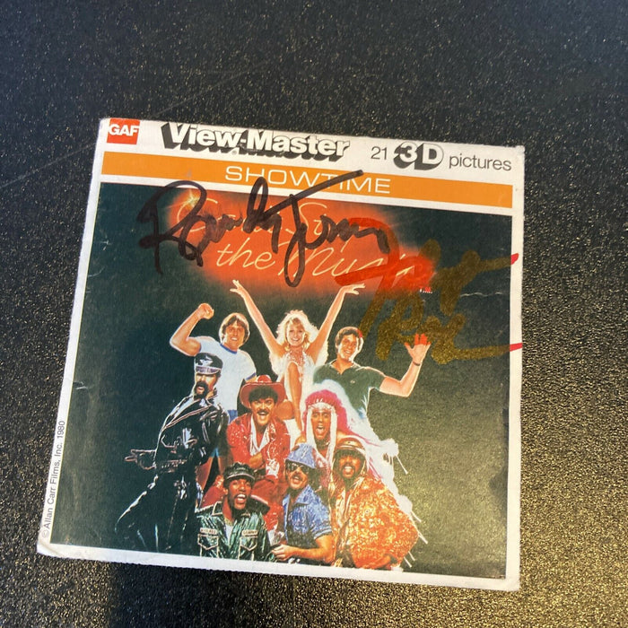 Randy Jones Felipe Rose Village People Signed Vintage View Master JSA COA