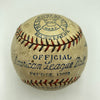 Babe Ruth & Chicago Cubs 1932 World Series Called Shot Signed Baseball PSA DNA