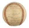1955 New York Yankees American League Champs Team Signed Baseball JSA