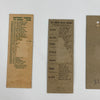 Lot (4) Baseball Matchbook Schedule 1941 A's 1938 Browns 1947 Braves 1956 Tigers